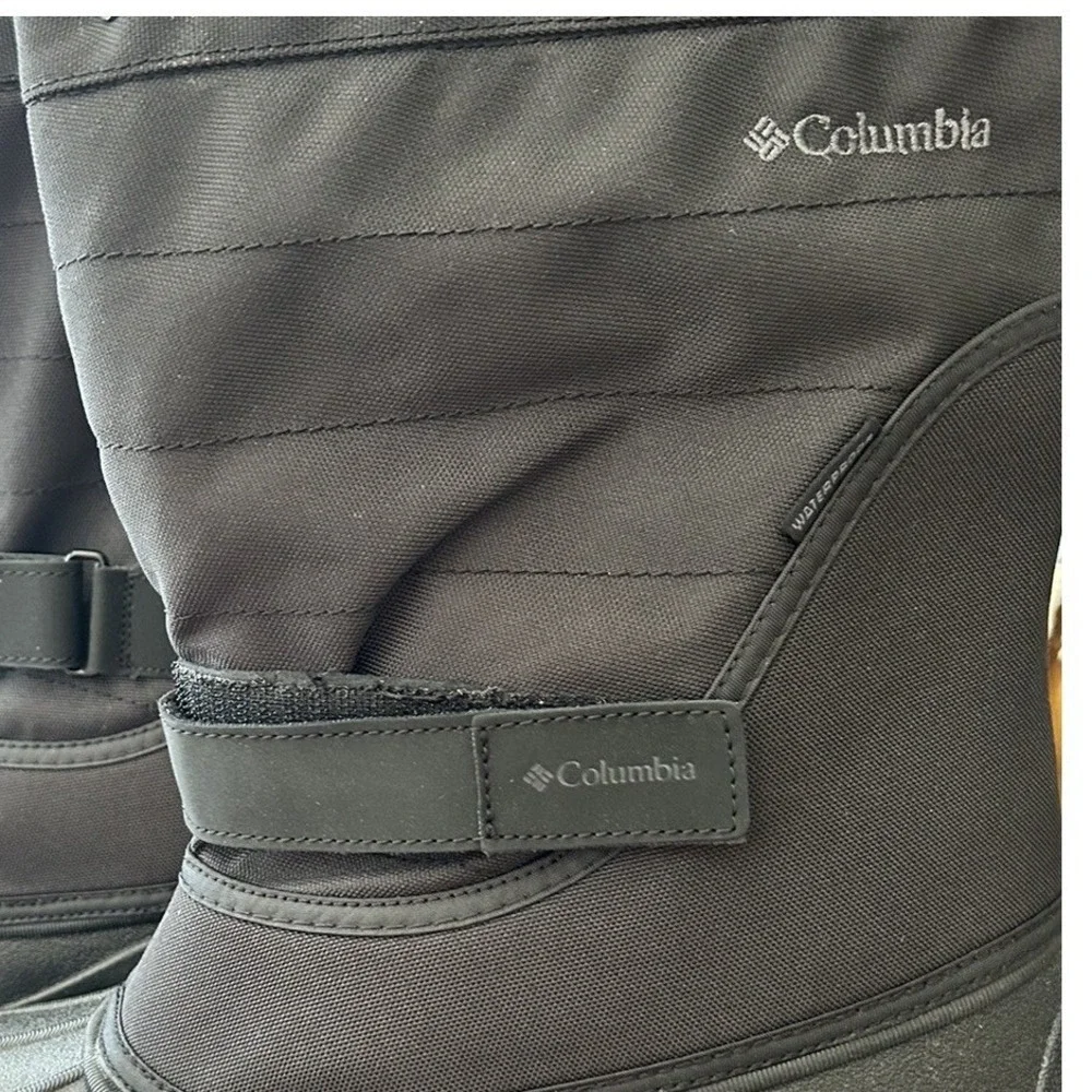 NEW Columbia Snow Boot- Winter Hi-Top Insulate‎ Drawstring Black Woman's Size 7